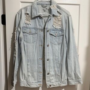 Fashion Nova Light Blue Denim Jacket